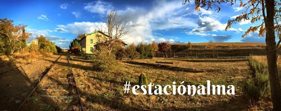 Hotel Rural La Estacion Del Alma Almazán Dış mekan fotoğraf