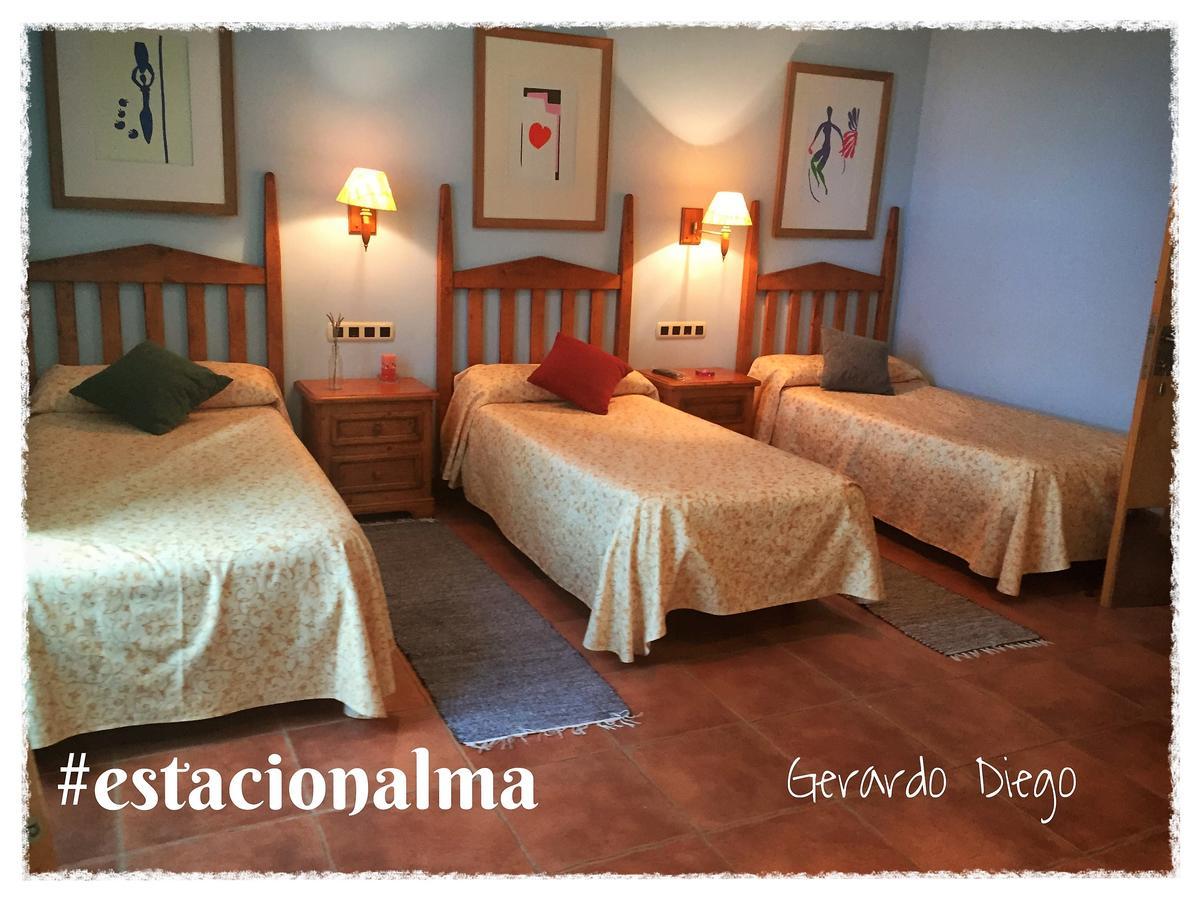 Hotel Rural La Estacion Del Alma Almazán Dış mekan fotoğraf